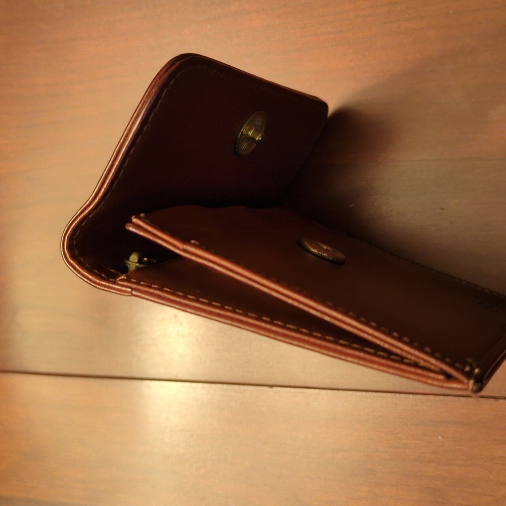 Vintage 1990s Coach Card Wallet - Picture 5 of 8